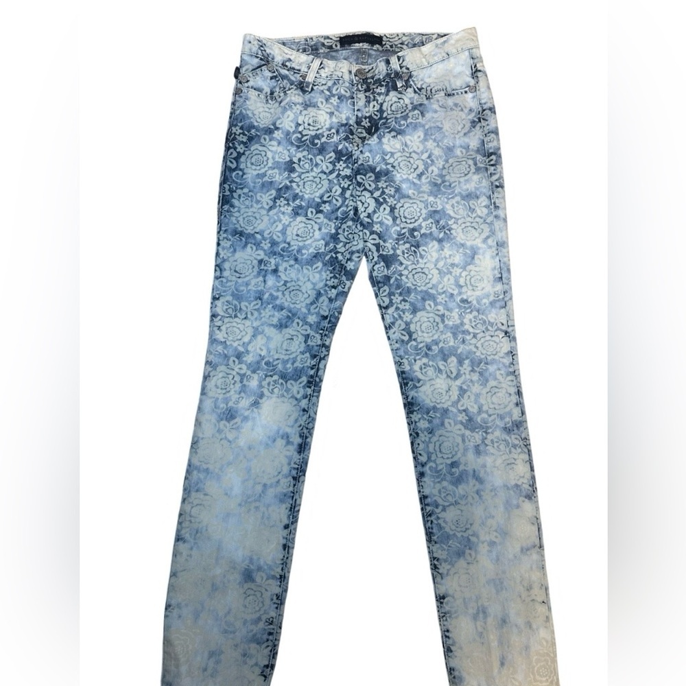 Rock & Republic floral ombré jeans size 10